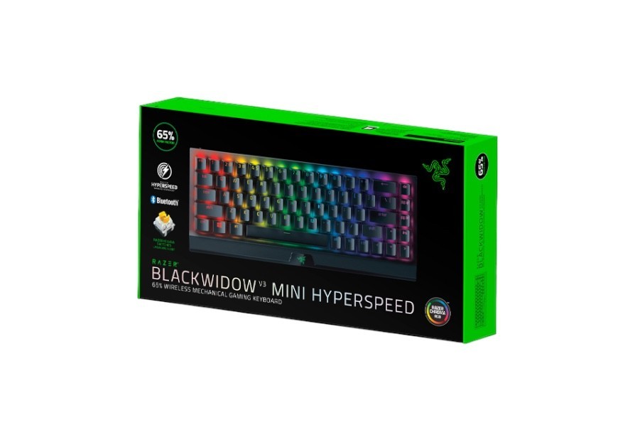 Razer Blackwidow V3 Mini Hyperspeed (Yellow Switch) Gaming Keyboard