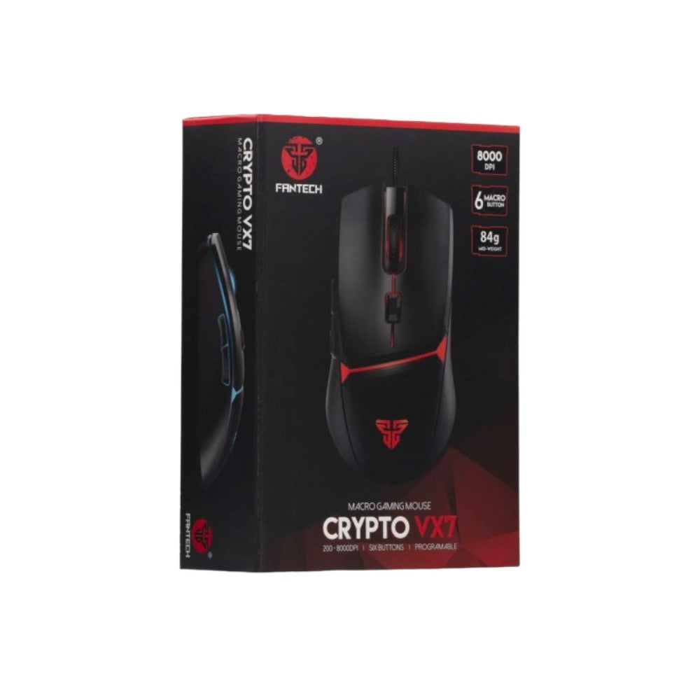 Fantech VX7 Crypto Mouse- Black