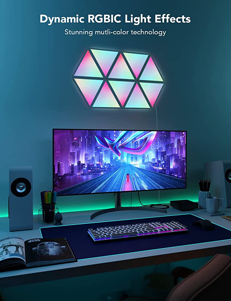 Govee RGBIC Triangle Light Panels
