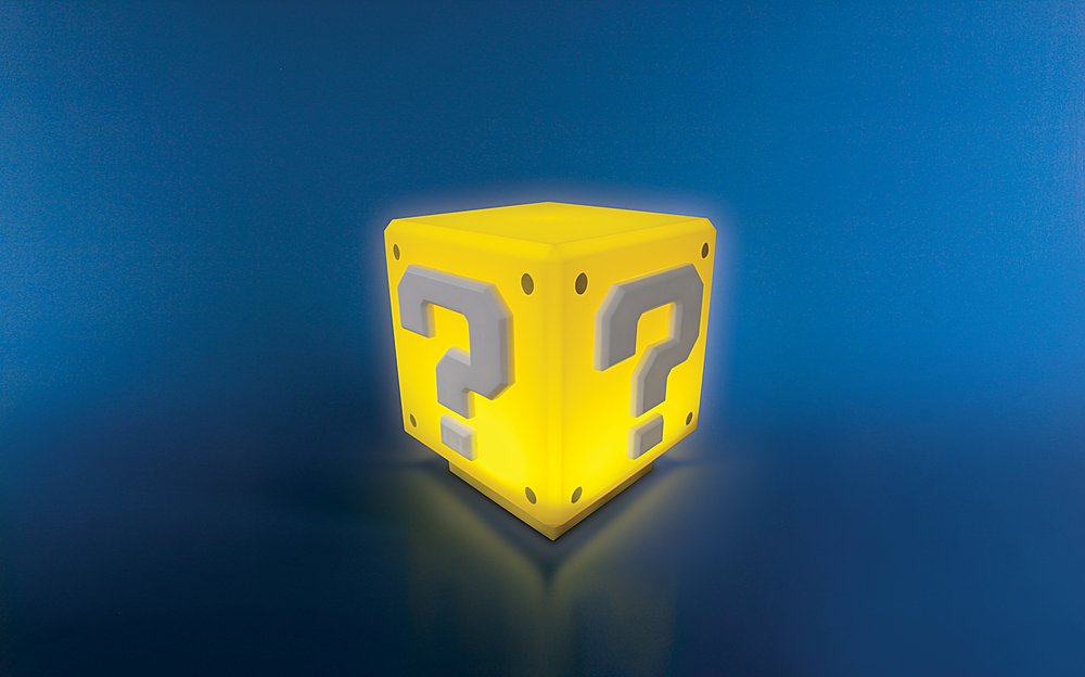 Super Mario Mini Question Block Light Icon