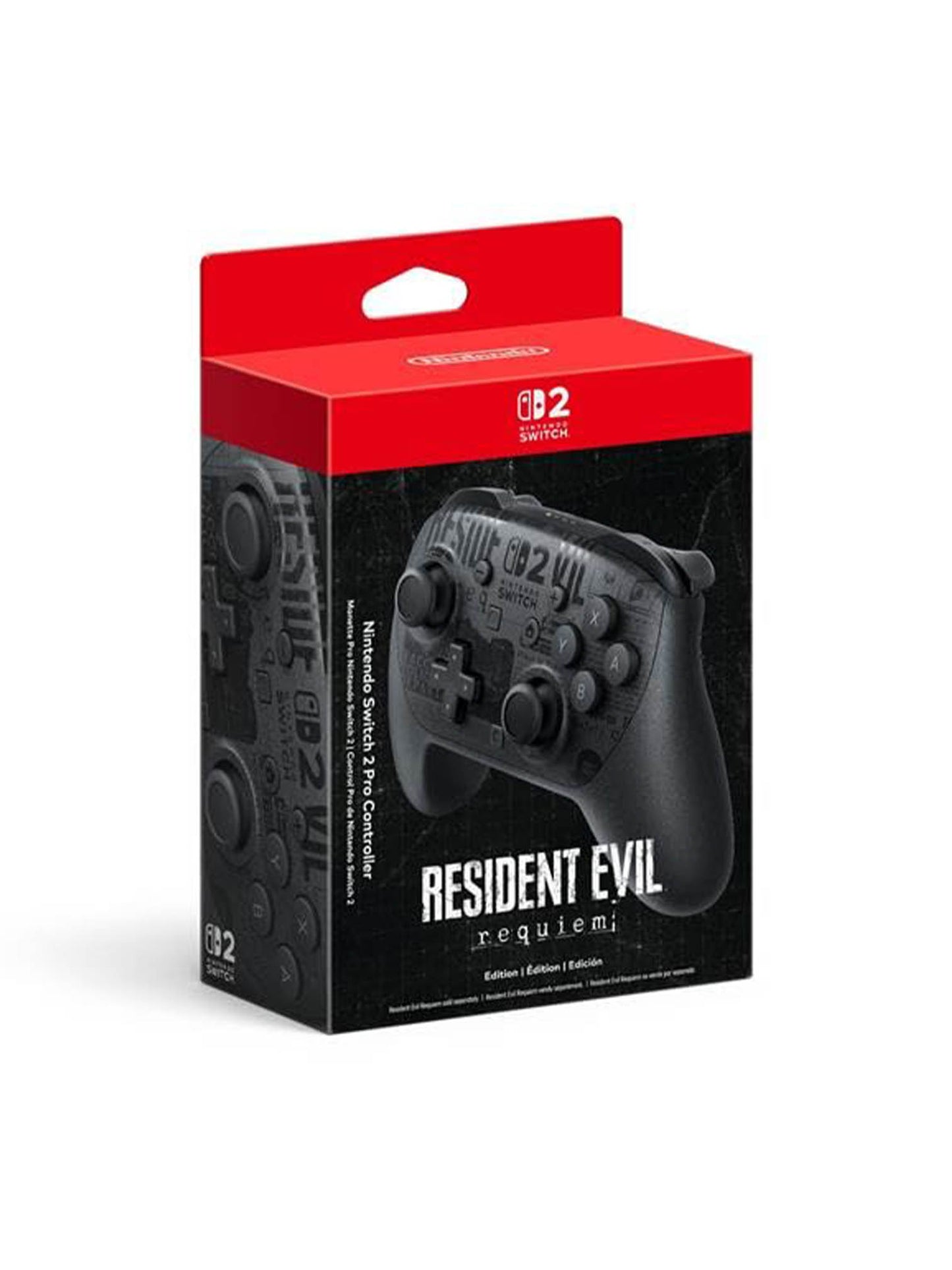 Nintendo Switch 2 Pro Controller Resident Evil Requiem Edition