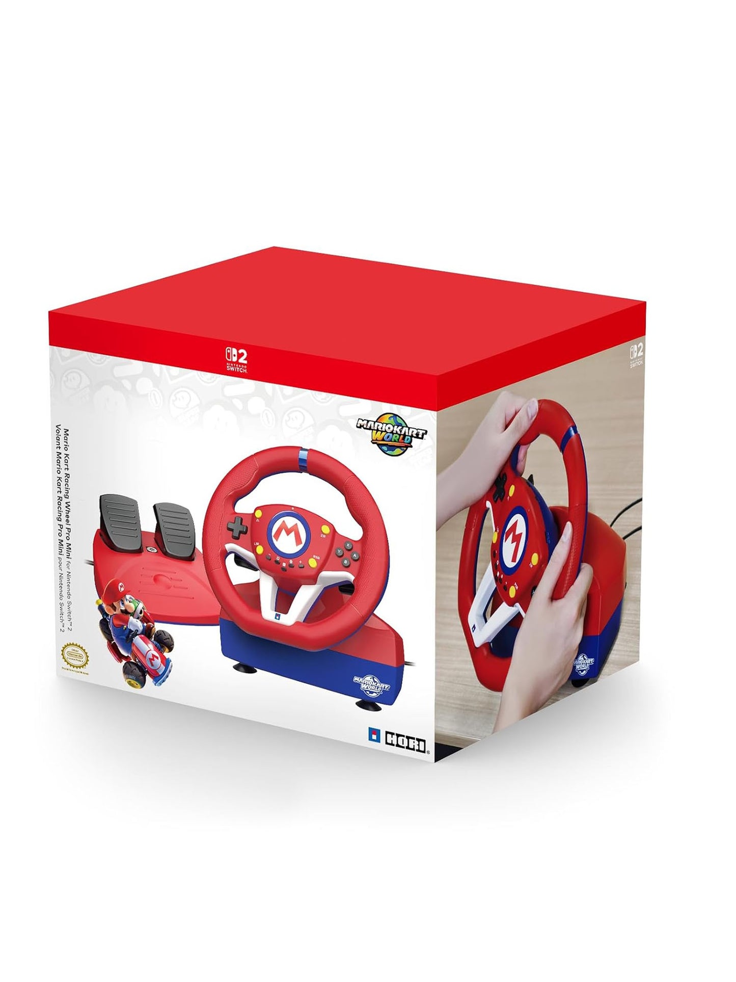 HORI Mario Kart Racing Wheel Pro Mini for Nintendo Switch 2
