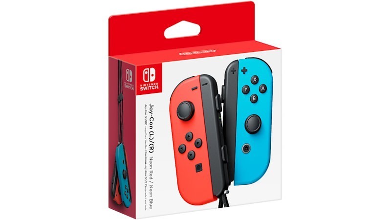 Nintendo Switch Joy-Con (L)/(R) Neon Red/ Neon Blue