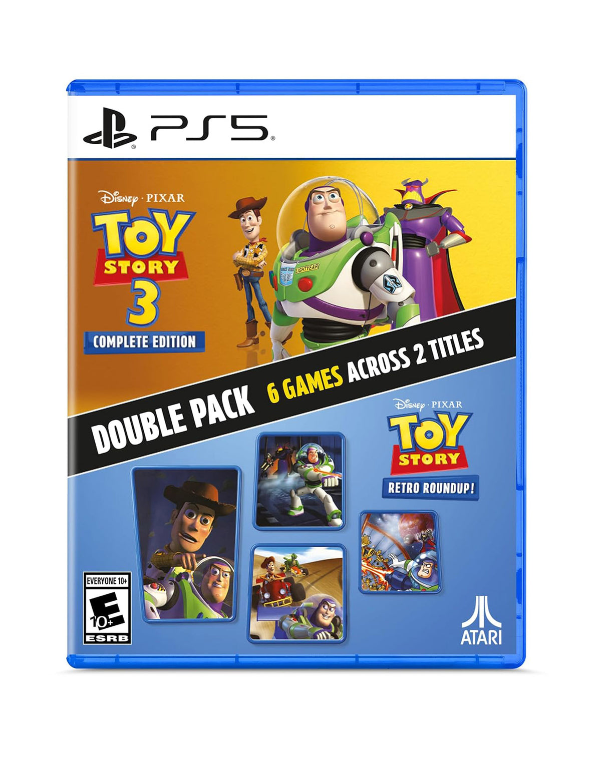 Toy Story: Retro Roundup! + Toy Story 3 Complete Edition Double Pack (Ps5)