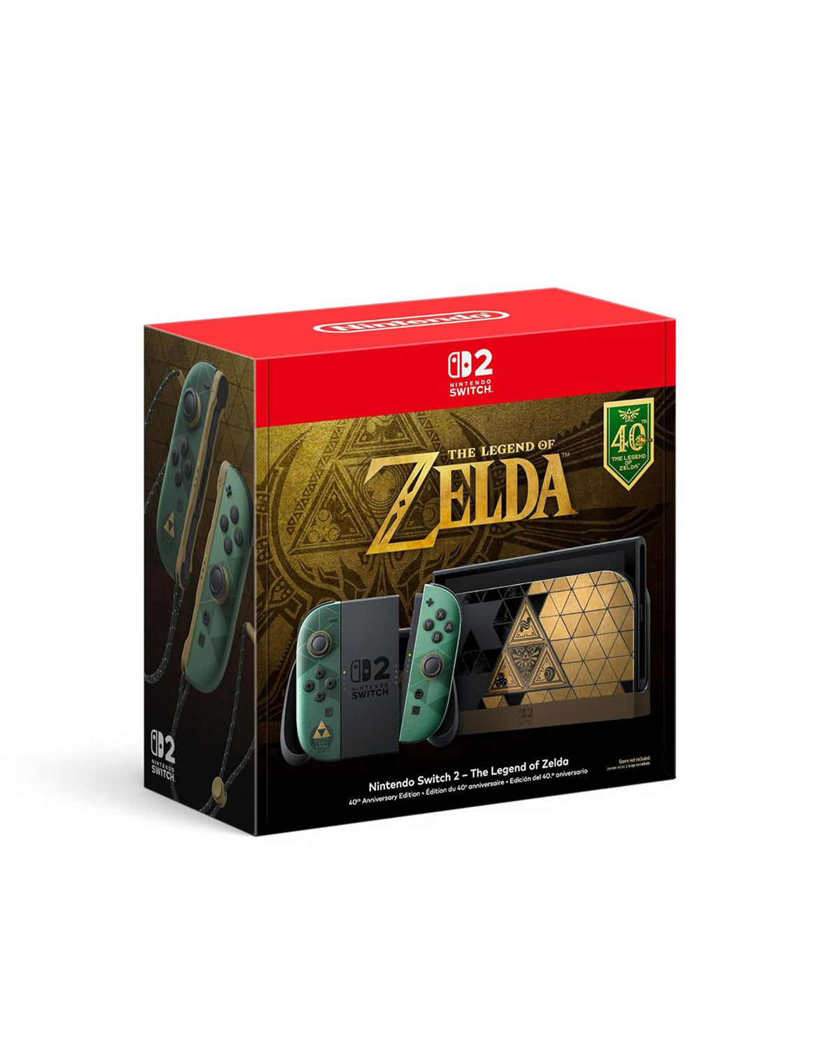 Nintendo Switch™ 2  The Legend of Zelda™ – 40th Anniversary Edition