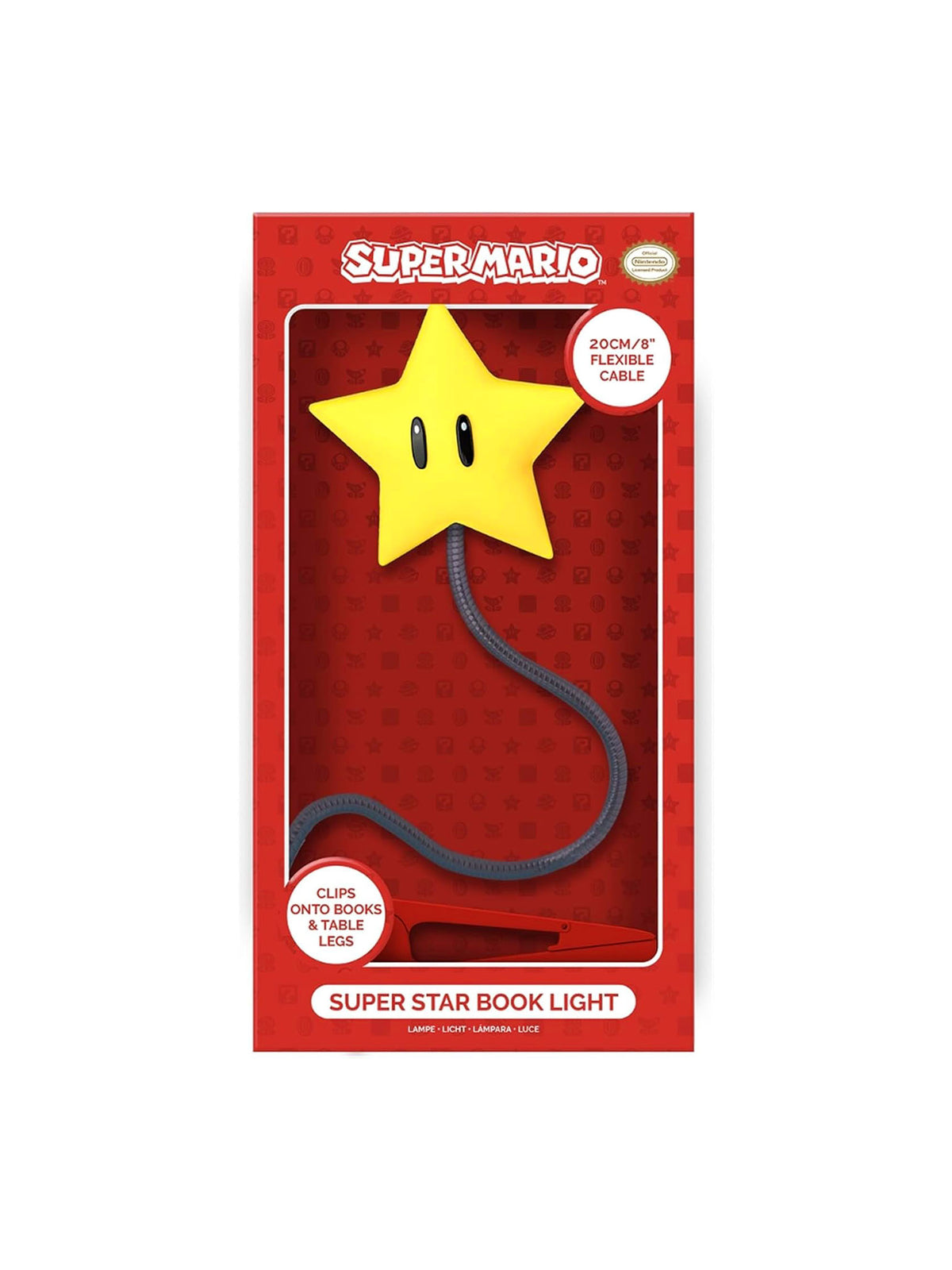 Super Mario Super Star Clip Light