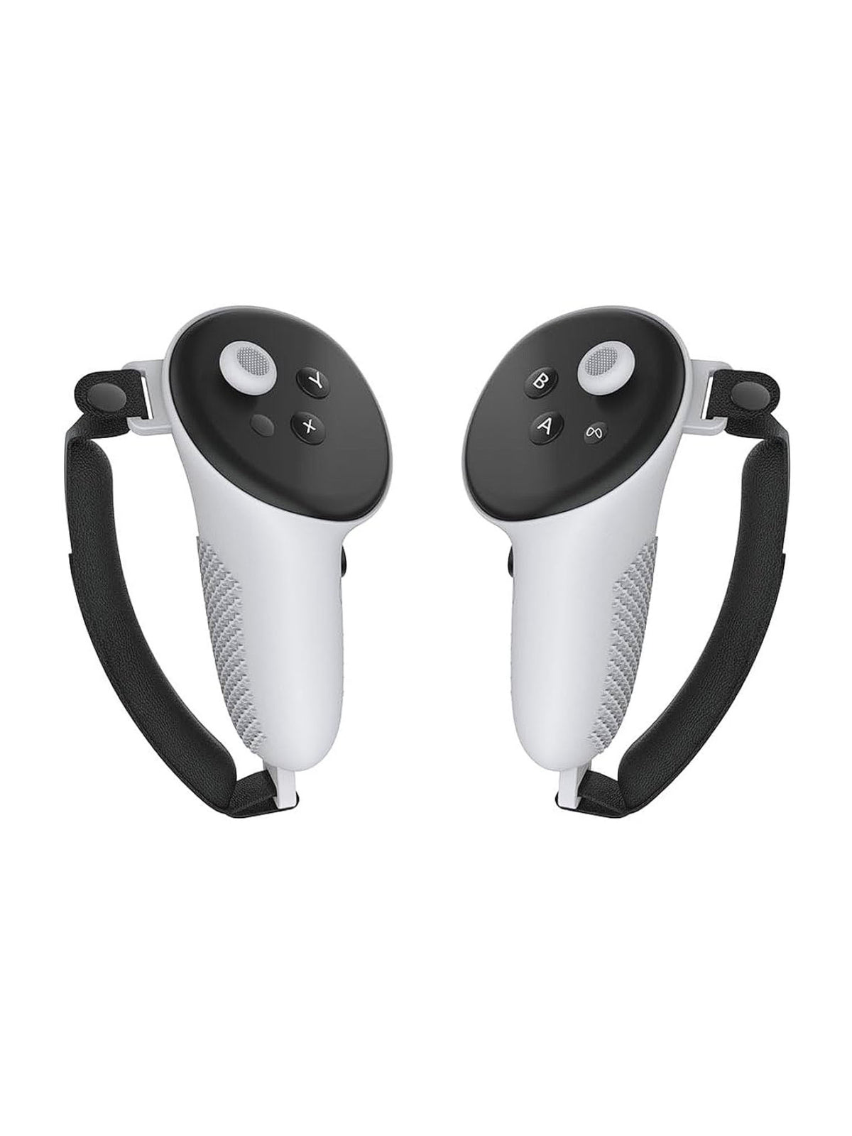 VR Controller Protective Silicone Cover with Analog Grips for Meta Quest 3 & 3S Controllers