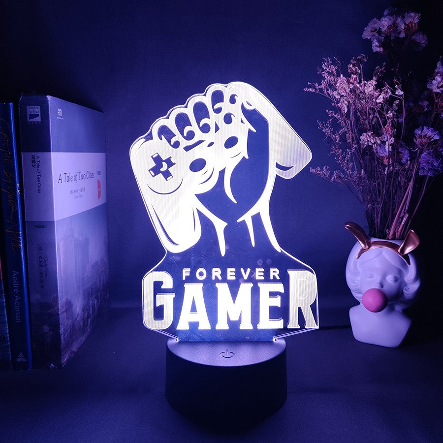 Forever Gamer 3D Light Icon