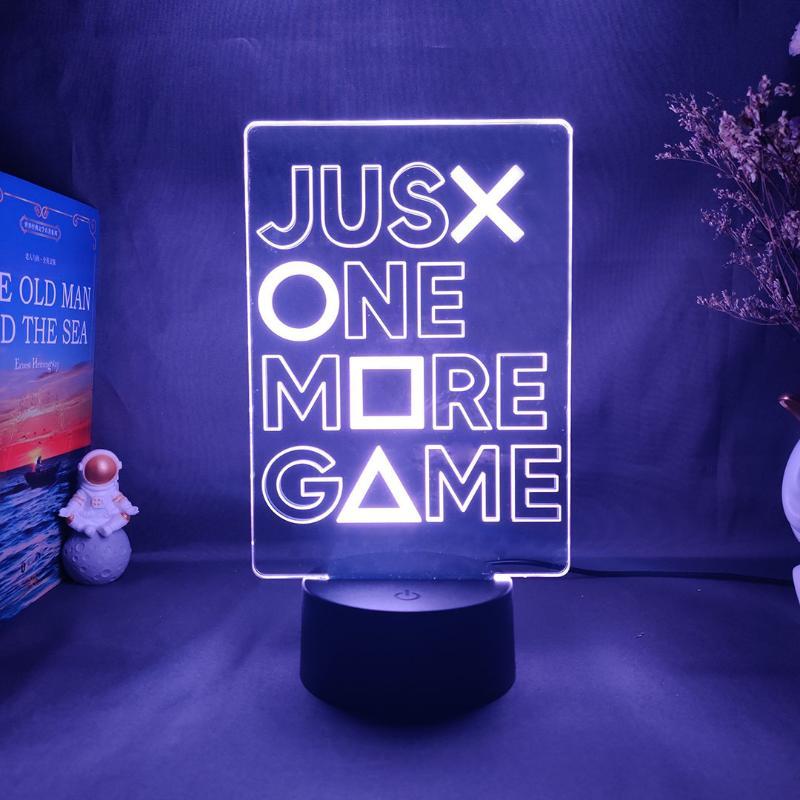 Just One More Game 3D Light Icon