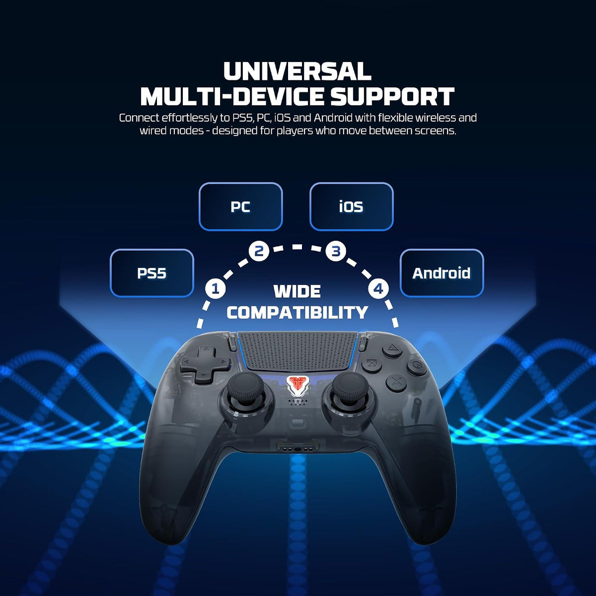 Fantech Nova II D - Multiplatform Wireless Controller