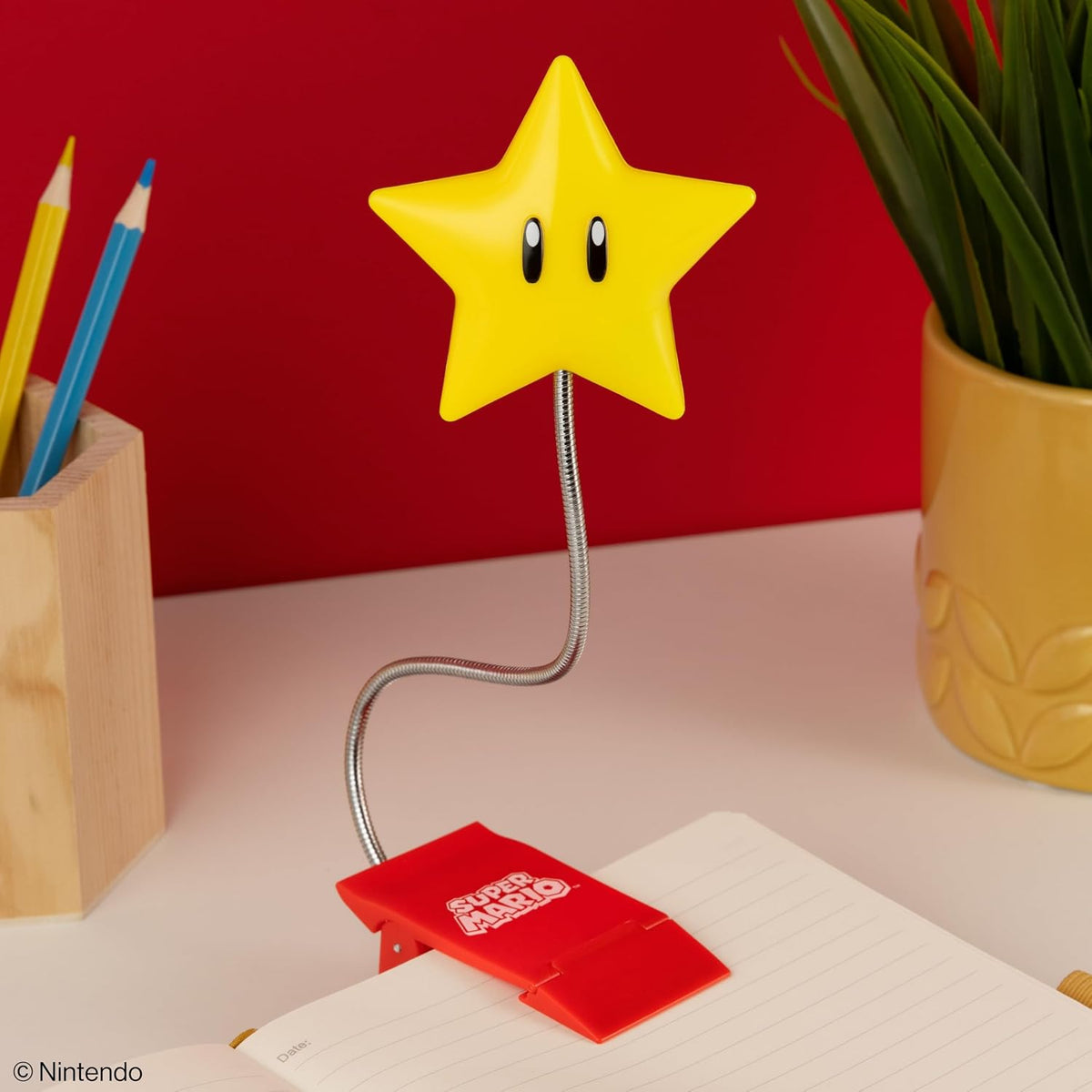 Super Mario Super Star Clip Light