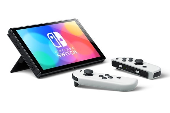 Nintendo Switch Oled Black & White Console
