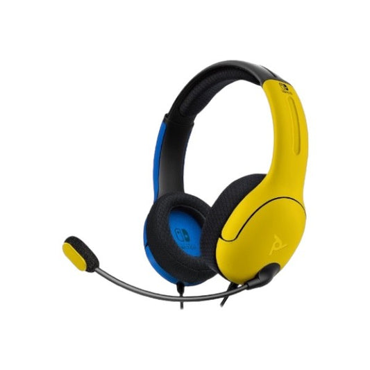 Nintendo Switch LVL40 Wired Stereo Gaming Headset - Blue & Yellow