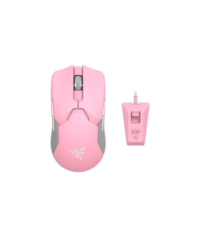 Razer Viper Ultimate And Mouse Dock- Quartz Pink - Image 1