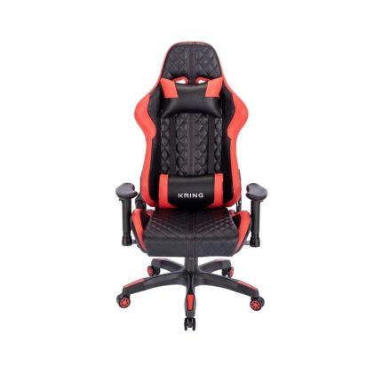 Kring BY-518 Ergonomic Gaming Chair- Black & Red
